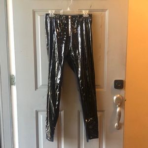 Brand new PE Nation vinyl leggings